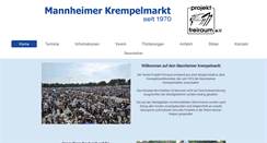 Desktop Screenshot of mannheimer-krempelmarkt.de